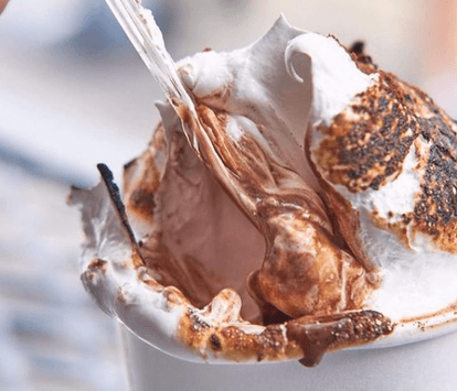 These hot chocolate marshmallow bombs are back at this Dublin ice cream lab!