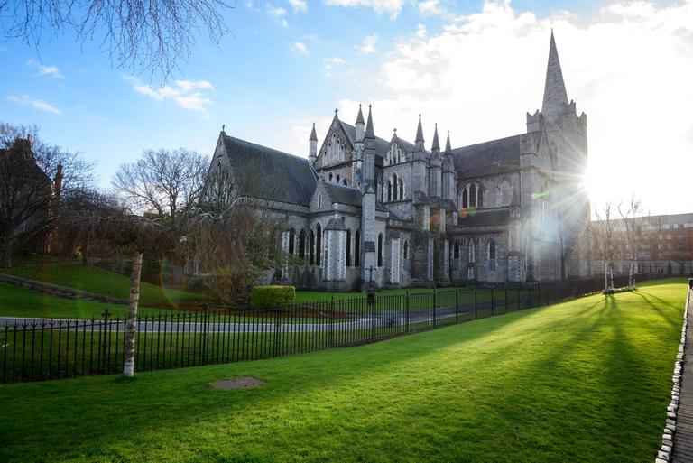 There’s a bit of unexpected sun in Dublin today