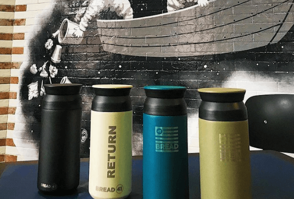 Bread 41 are no longer selling single use coffee cups on Mondays!