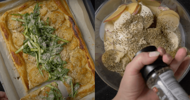 WATCH: How to make this delicious Potato and Parmesan Tart recipe at home
