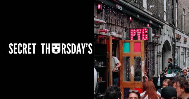 Secret Thursdays at PYG: YOU could win big! Secret Thursdays at PYG: YOU could win big!
