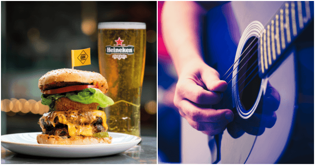 WATCH: This tasty burger spot has just launched a brand-new live music series