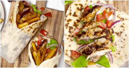 WATCH: Learn how to make these spicy Chicken Gyros in 4 simple steps