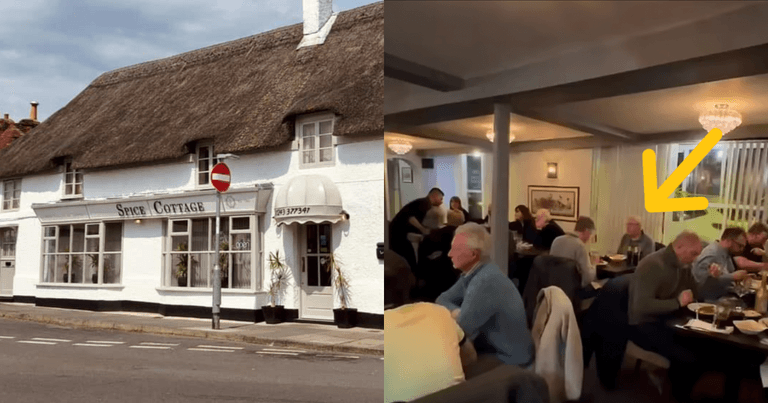 Mystery over ‘dead husband’ spotted in Indian restaurant ad has been solved