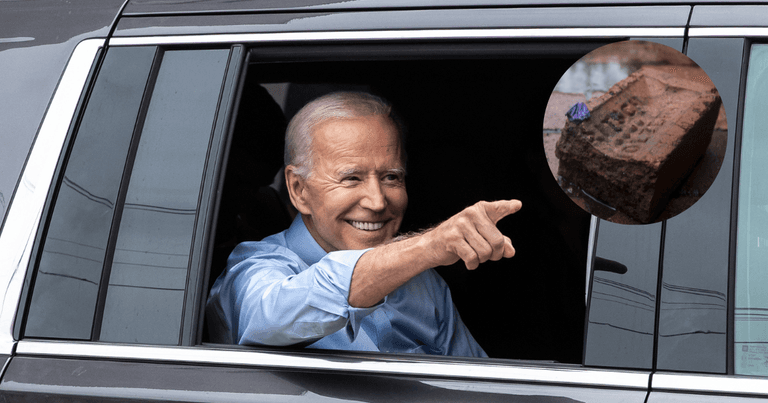 Biden receives 200-year-old brick from Ballymina ancestral home as a parting gift