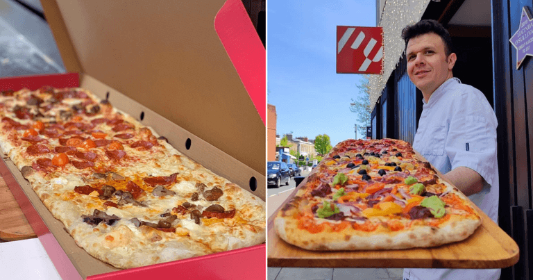 Dublin’s only yard-long pizza place has suddenly closed