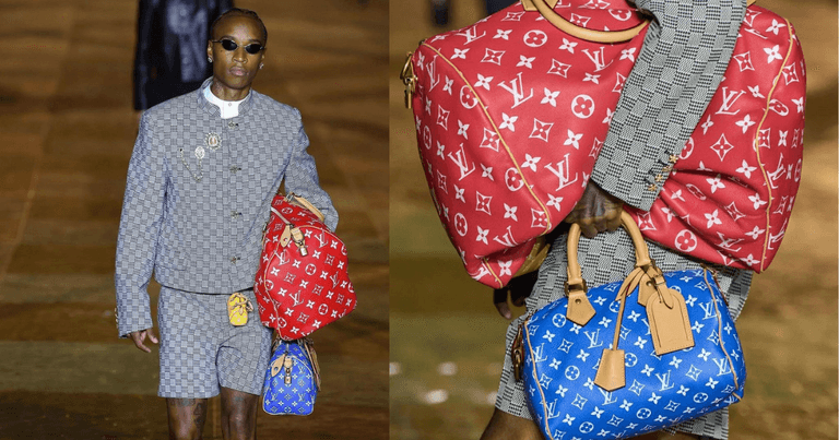 Dublin-rapper Rejjie Snow walks in Louis Vuitton Paris Fashion Show