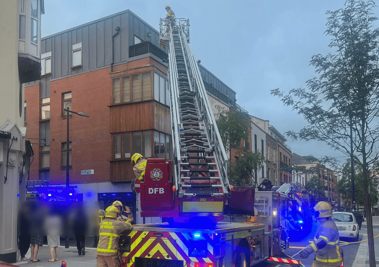 Dublin Fire Brigade called to another fire on Francis Street