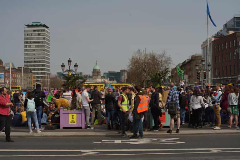 A Makeshift City Centre Campsite Will Be Set Up Today For Week-Long Extinction Rebellion Protest A Makeshift City Centre Campsite Will Be Set Up Today For Week-Long Extinction Rebellion Protest