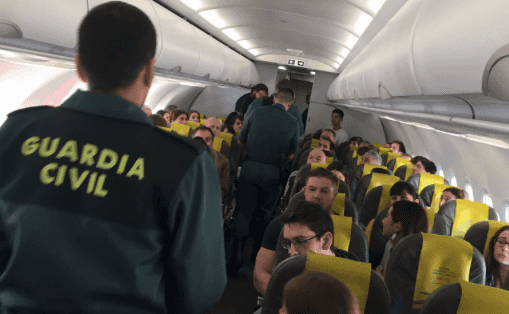 Dublin Airport-bound flight delayed as man with fake passport locks himself in plane bathroom Dublin Airport-bound flight delayed as man with fake passport locks himself in plane bathroom