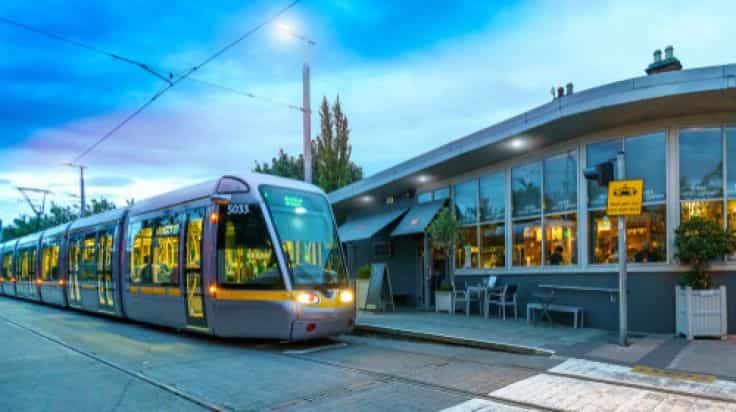 Armed Gardai remove youths from Luas after reports of firearm Armed Gardai remove youths from Luas after reports of firearm