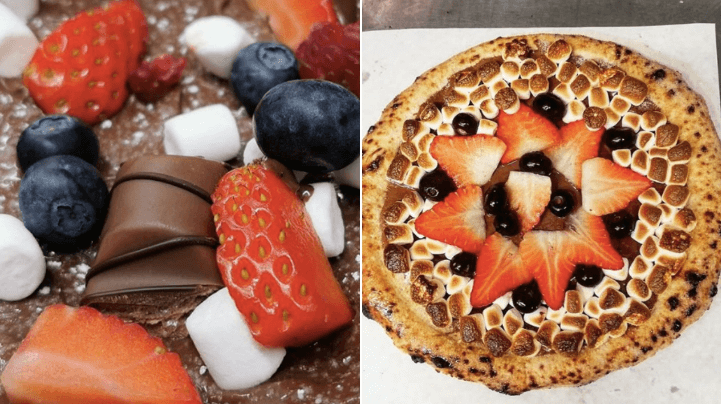 Coke Lane has launched a range of Nutella pizzas with some irresistible toppings Coke Lane has launched a range of Nutella pizzas with some irresistible toppings