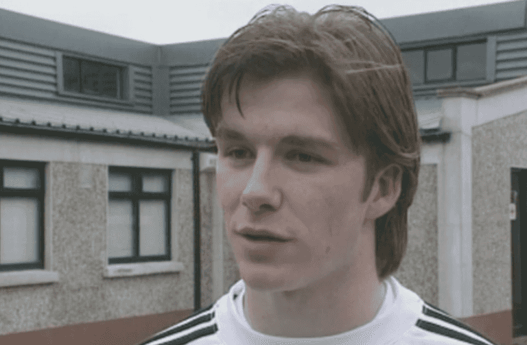 RTE shares archive footage of 21-year-old David Beckham on a trip to Dublin RTE shares archive footage of 21-year-old David Beckham on a trip to Dublin