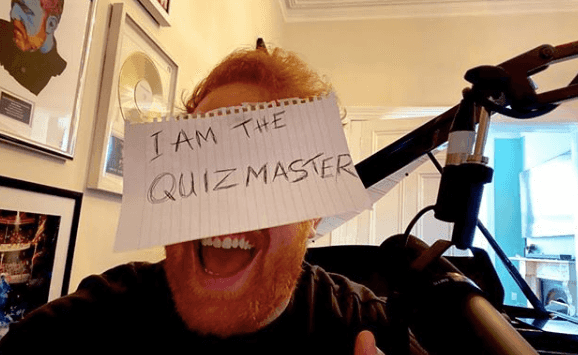 Gavin James is hosting an online quiz on Sunday night Gavin James is hosting an online quiz on Sunday night