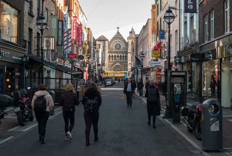 Dublin City Council will increase space for pedestrians starting from Monday Dublin City Council will increase space for pedestrians starting from Monday