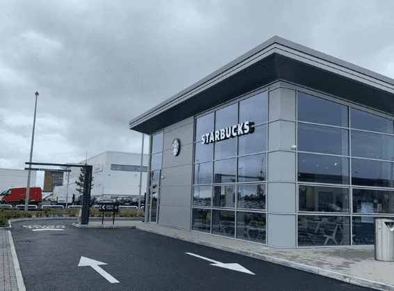 Dublin’s first drive-thru Starbucks is now open Dublin’s first drive-thru Starbucks is now open