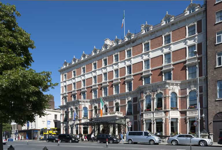 The Shelbourne Hotel has removed four statues due to links with slavery The Shelbourne Hotel has removed four statues due to links with slavery