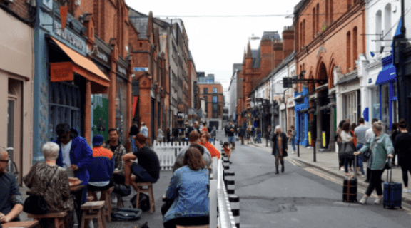 Dublin City Council have once again extended the hours for pedestrianisation trials Dublin City Council have once again extended the hours for pedestrianisation trials