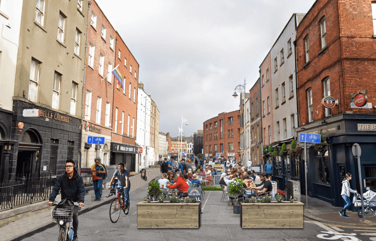 There have been calls to pedestrianise Capel Street and here’s how it would look There have been calls to pedestrianise Capel Street and here’s how it would look