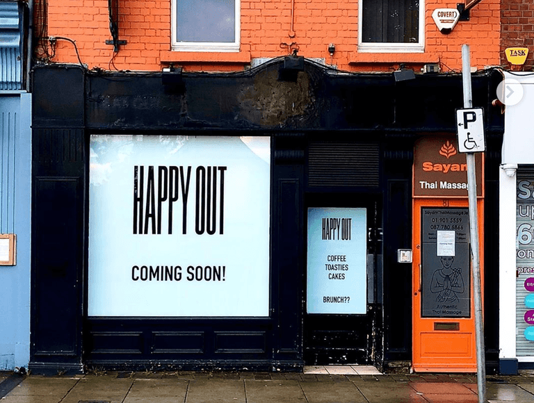 Happy Out opening up on the Southside – hallelujah! Happy Out opening up on the Southside – hallelujah!