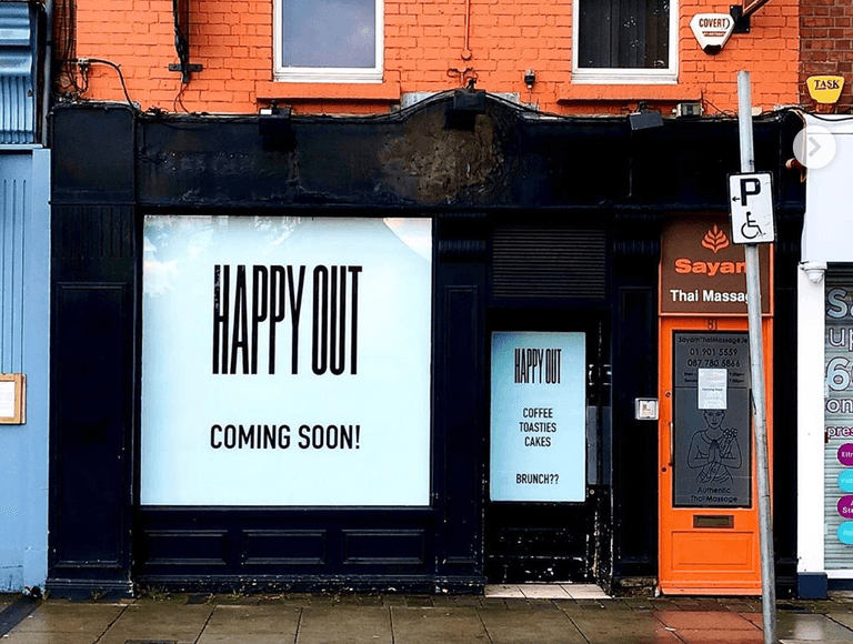 Happy Out opening up on the Southside – hallelujah! Happy Out opening up on the Southside – hallelujah!