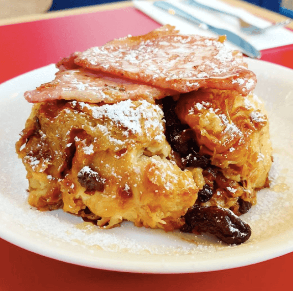 Dublin café has created a bacon and honey mince pie pudding croissant Dublin café has created a bacon and honey mince pie pudding croissant