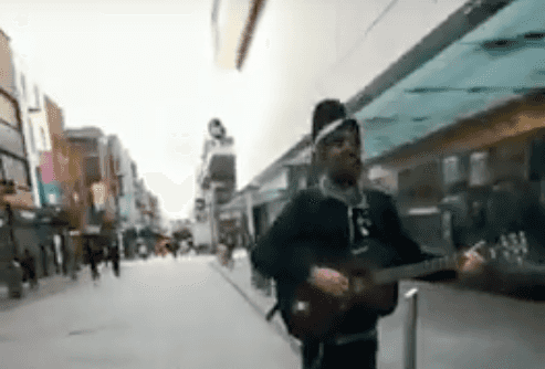 WATCH: Busker gives stirring rendition of The Auld Triangle while walking down Henry Street WATCH: Busker gives stirring rendition of The Auld Triangle while walking down Henry Street