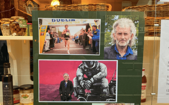 PICS: Dublin café displays window tribute to Irish Olympian Jerry Kiernan PICS: Dublin café displays window tribute to Irish Olympian Jerry Kiernan