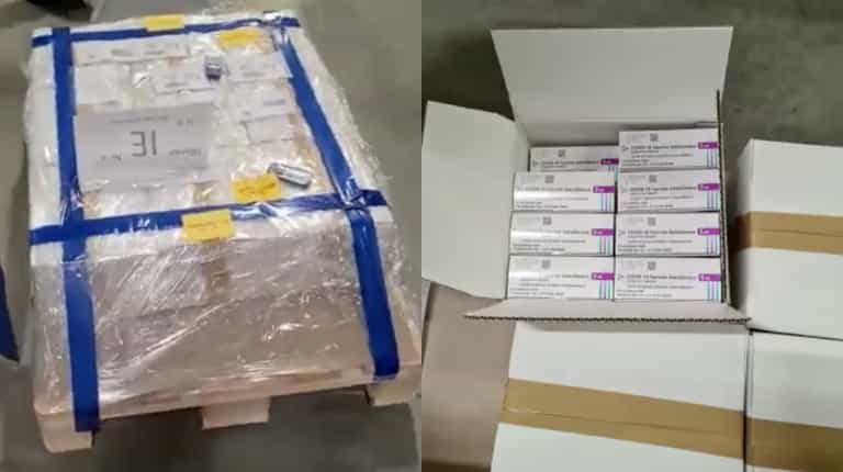 WATCH: The first doses of the AstraZeneca vaccine arrived in Dublin earlier today WATCH: The first doses of the AstraZeneca vaccine arrived in Dublin earlier today