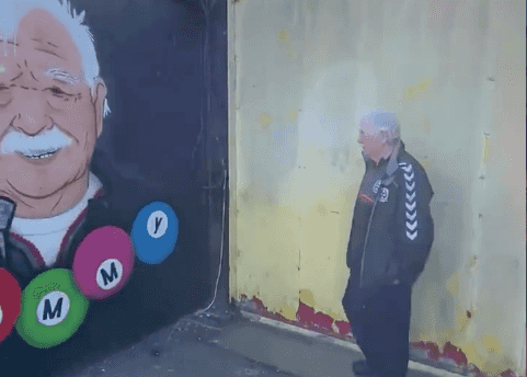 WATCH: Bohs legend’s brilliant reaction to seeing new mural of himself for the first time WATCH: Bohs legend’s brilliant reaction to seeing new mural of himself for the first time