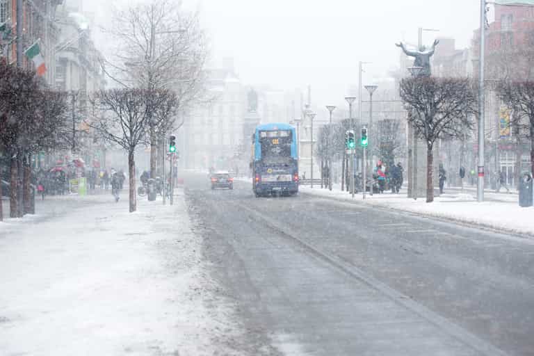 Dublin issued with 24-hour snow/ice warning with ‘considerable disruption’ possible this week Dublin issued with 24-hour snow/ice warning with ‘considerable disruption’ possible this week