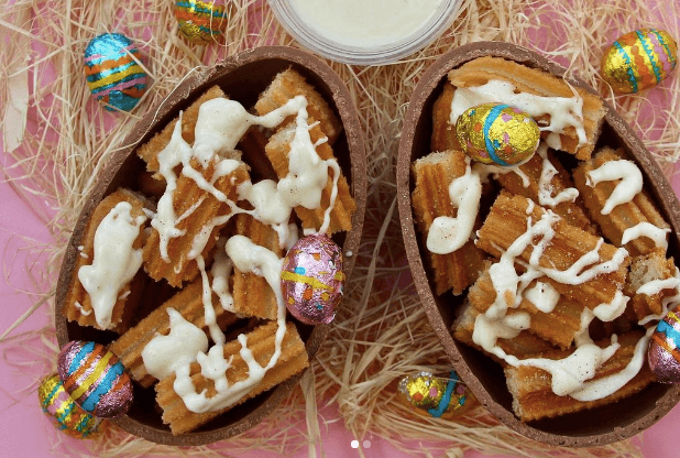 You can sink your teeth into these churro Easter Eggs this weekend You can sink your teeth into these churro Easter Eggs this weekend