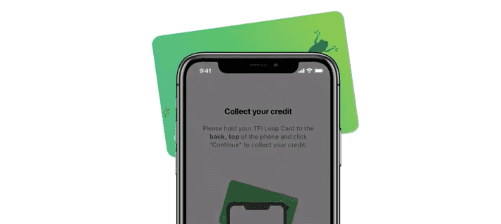 iPhone users can now top up their Leap card directly from their phone iPhone users can now top up their Leap card directly from their phone