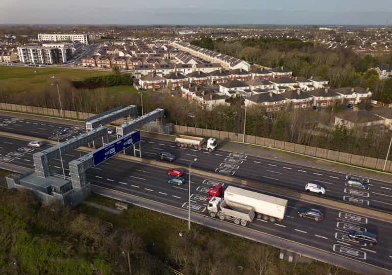 The M50 is set for a major overhaul with variable speed limits and “dynamic” lane signs The M50 is set for a major overhaul with variable speed limits and “dynamic” lane signs