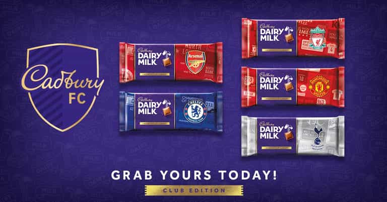 Football fans are going to love these brand new Cadbury chocolate bars Football fans are going to love these brand new Cadbury chocolate bars