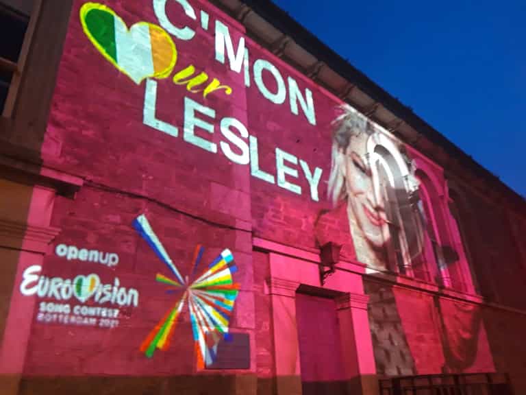 Balbriggan gears up to support home-grown star Lesley Roy in the Eurovision this week Balbriggan gears up to support home-grown star Lesley Roy in the Eurovision this week
