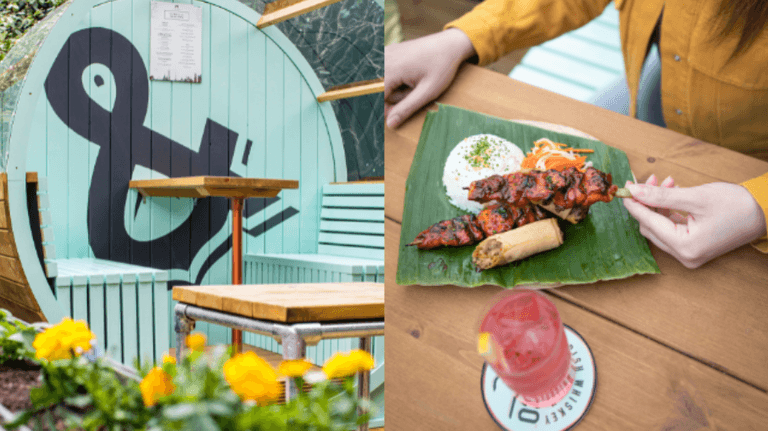 There’s a delicious foodie line up at D-8TE in Roe & Co Distillery’s Cocktail Village There’s a delicious foodie line up at D-8TE in Roe & Co Distillery’s Cocktail Village