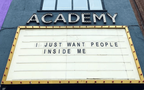 The Academy kept us laughing throughout lockdown – here are some of their funniest signs over the past year The Academy kept us laughing throughout lockdown – here are some of their funniest signs over the past year