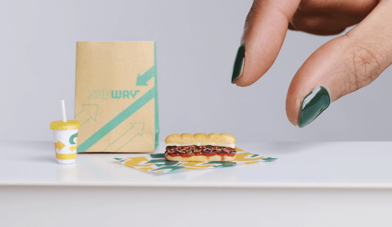 Subway give their sandwiches the Tiny Kitchen treatment with micro-subs Subway give their sandwiches the Tiny Kitchen treatment with micro-subs