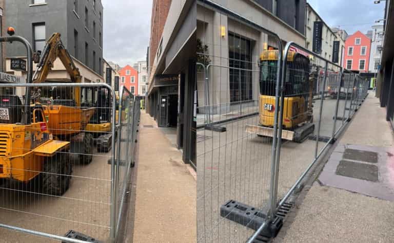 ‘How are we supposed to trade like this?’ – Dublin 2 pub impacted by Irish Water works ‘How are we supposed to trade like this?’ – Dublin 2 pub impacted by Irish Water works