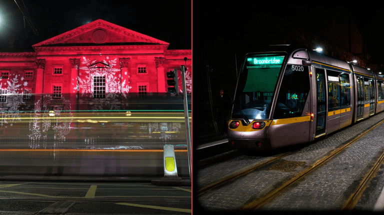 Times and dates released for Late Night Luas service around Christmas Times and dates released for Late Night Luas service around Christmas