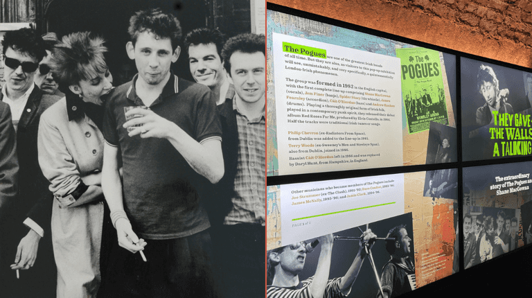 The EPIC Museum unveils new exhibition dedicated to The Pogues and Shane MacGowan The EPIC Museum unveils new exhibition dedicated to The Pogues and Shane MacGowan
