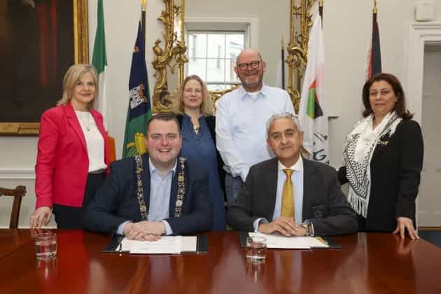 Dublin has twinned with Palestine city in new ‘friendship agreement’ Dublin has twinned with Palestine city in new ‘friendship agreement’