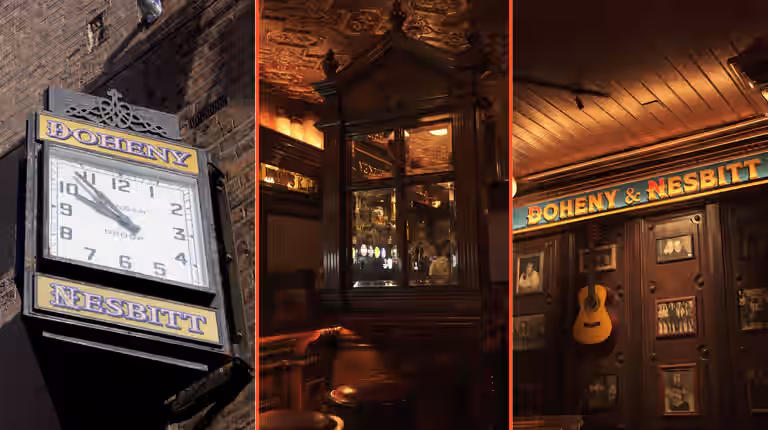 Bushmills are bringing you the history behind Doheny & Nesbitts Bushmills are bringing you the history behind Doheny & Nesbitts