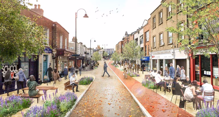 Completion of Blackrock village’s €6m living streets project expected early next year Completion of Blackrock village’s €6m living streets project expected early next year