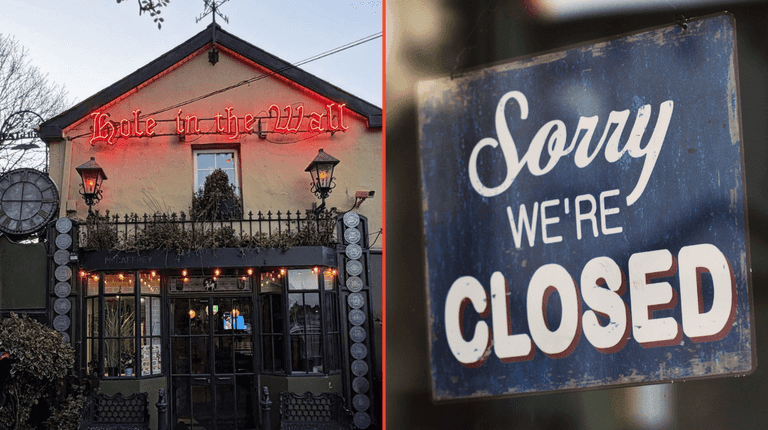 Hole in the Wall pub closed by FSAI due to holes in the walls Hole in the Wall pub closed by FSAI due to holes in the walls