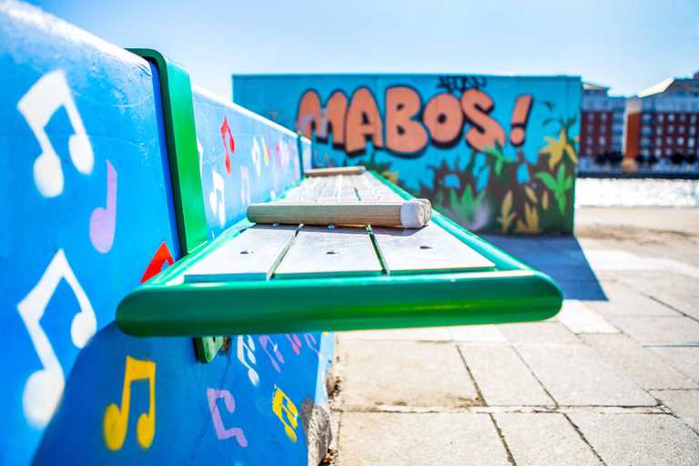 The Xylophone ‘Beat Seats’ At Hanover Quay Are The Best Seats In Town The Xylophone ‘Beat Seats’ At Hanover Quay Are The Best Seats In Town