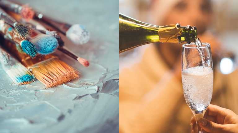 Save your weekend with a Paint & Prosecco virtual class today Save your weekend with a Paint & Prosecco virtual class today