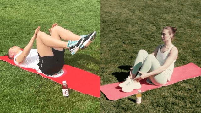 This is a great core workout for you and your partner to do together This is a great core workout for you and your partner to do together