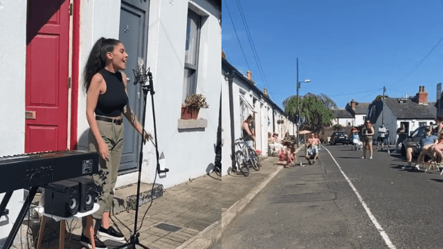 WATCH: Dublin soul singer held a concert for her neighbours in the sunshine and it looked like heaven WATCH: Dublin soul singer held a concert for her neighbours in the sunshine and it looked like heaven